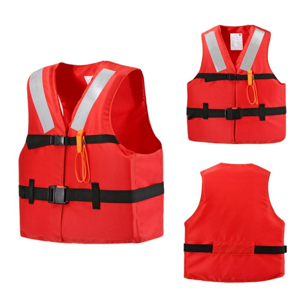 Optional Color Marine Work Life Jacket with Adjustable Buckle for Water ...
