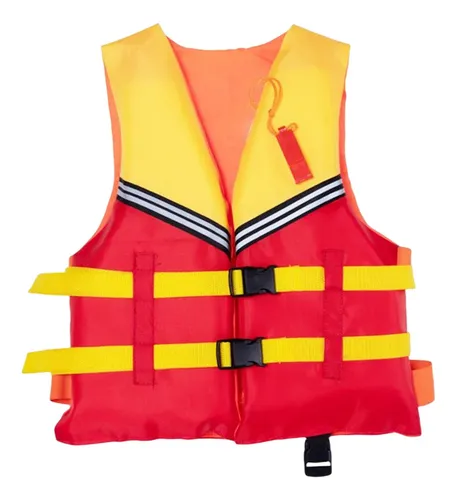 Chaleco Con Silbato De Emergencia Chaleco Para Nadar Naranja | MercadoLibre